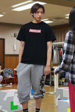 「厨病激発ボーイ」稽古より。高嶋智樹役の金井成大。