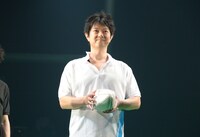 「ALL OUT!! THE STAGE」公開ゲネプロより、松風雅也演じる八王子睦。