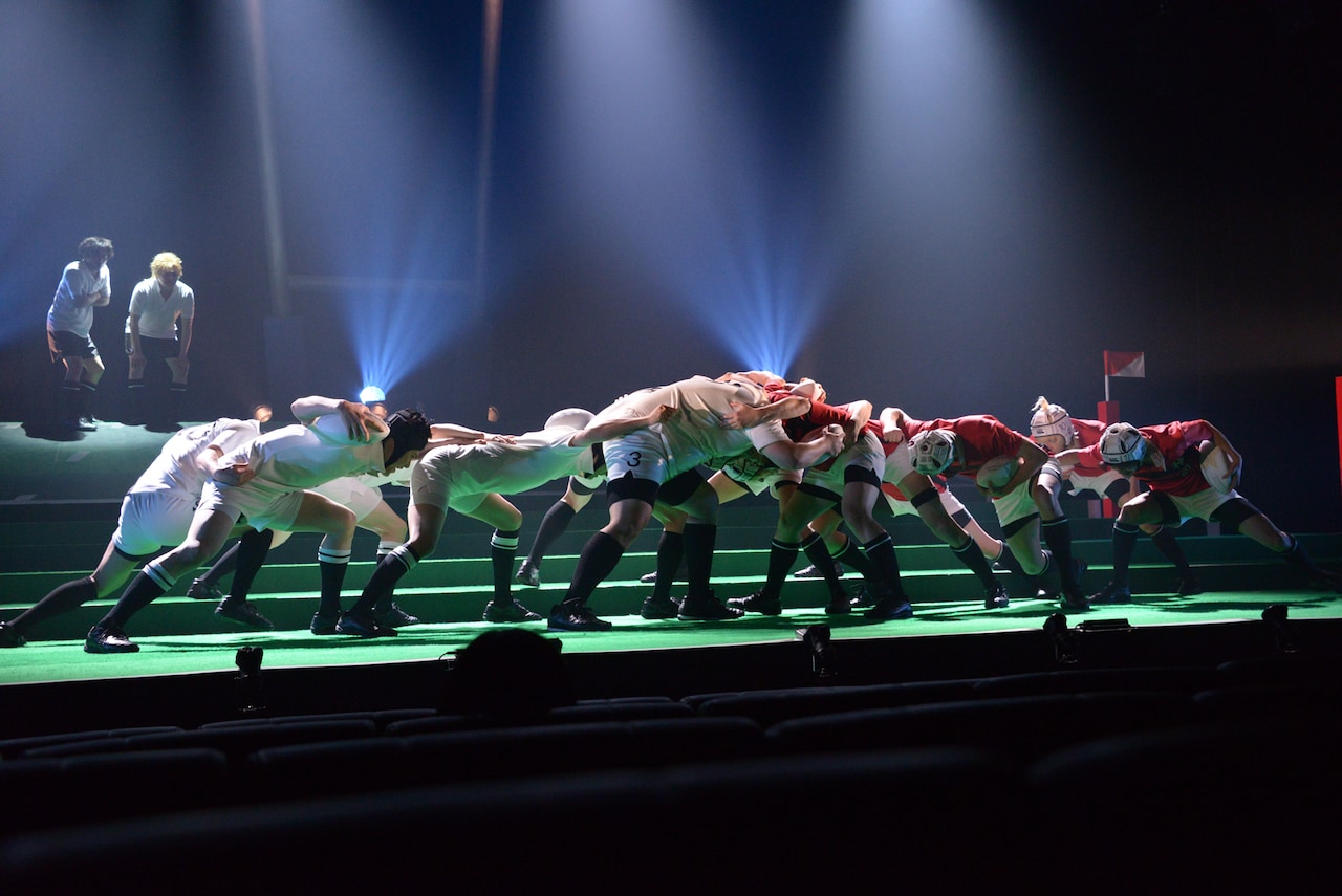 舞台「ALL OUT!!」開幕、西田シャトナー「いつかはキャラ全員出るバージョンも」