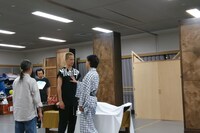 花形新派公演「黒蜥蜴」通し稽古の様子。