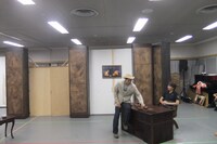 花形新派公演「黒蜥蜴」通し稽古の様子。