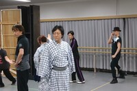 花形新派公演「黒蜥蜴」通し稽古の様子。