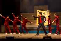 舞台「ハイスクール！奇面組」ゲネプロより。