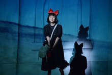 ミュージカル「魔女の宅急便」ゲネプロより。上白石萌歌演じるキキ。