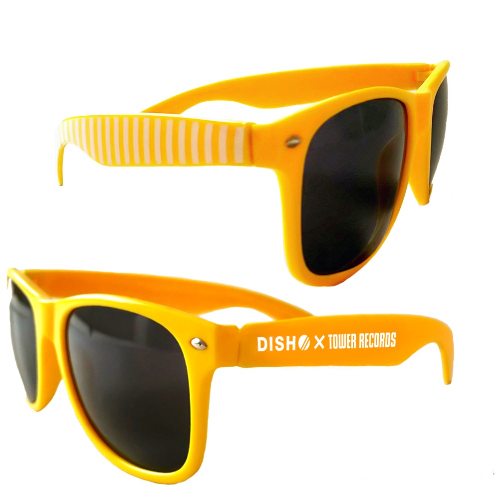 DISH//×TOWER RECORDS サングラス（イエロー）