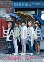 スタンプラリー景品のオリジナルクリアファイル。