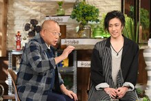 左から笑福亭鶴瓶、早乙女太一。(c)TBS