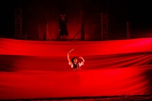 劇団鹿殺し2017本公演～電車2部作 同時上演～「電車は血で走る / 無休電車」より。（写真：和田咲子）