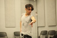 「LOVE ON THE FLOOR 2017」稽古より、高橋大輔。