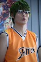 緑間真太郎役の畠山遼。