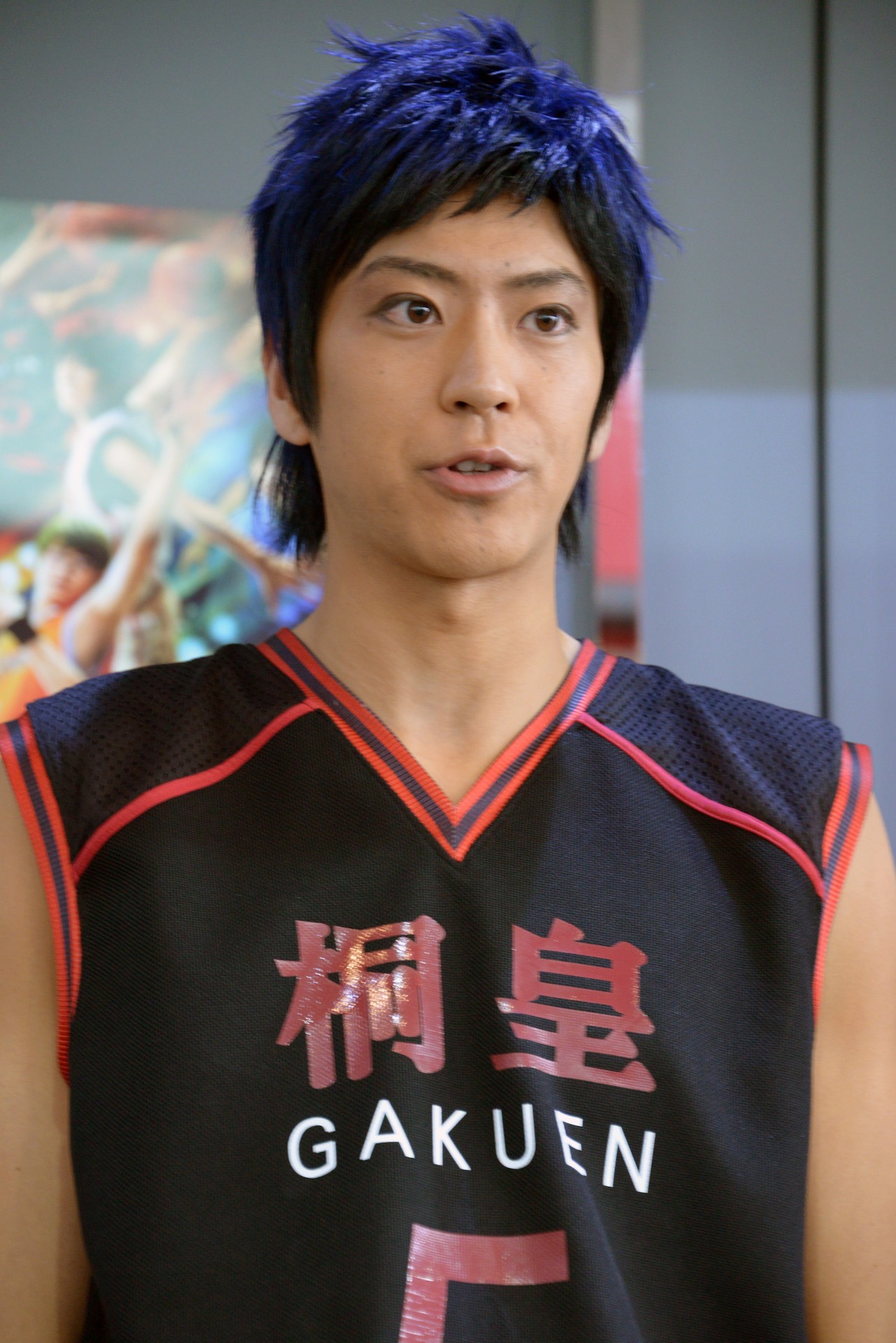 青峰大輝役の小沼将太。