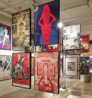 ポスターハリス・カンパニー所蔵の貴重なポスターの数々。