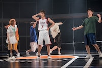 「舞台『黒子のバスケ』OVER-DRIVE」公開ゲネプロより。（撮影：引地信彦、渡部俊介）