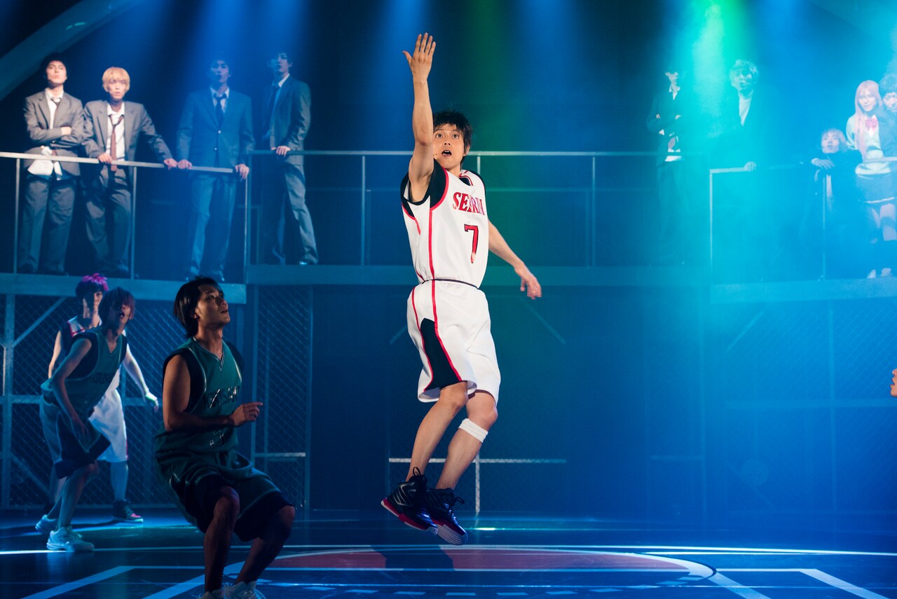 舞台『黒子のバスケ』OVER-DRIVE」公開ゲネプロより。（撮影