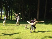 「大地の芸術祭の里 越後妻有2016夏」に行われた、サンプルのワークショップ「わたしたちの発明」より。