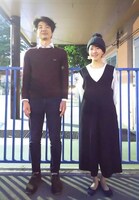 左から三瓶大介、植松愛。