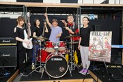 「FILL-IN～娘のバンドに親が出る～」公開稽古より。