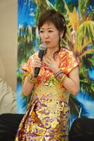 「ミッドナイト・イン・バリ～史上最悪の結婚前夜～」製作発表より。浅田美代子