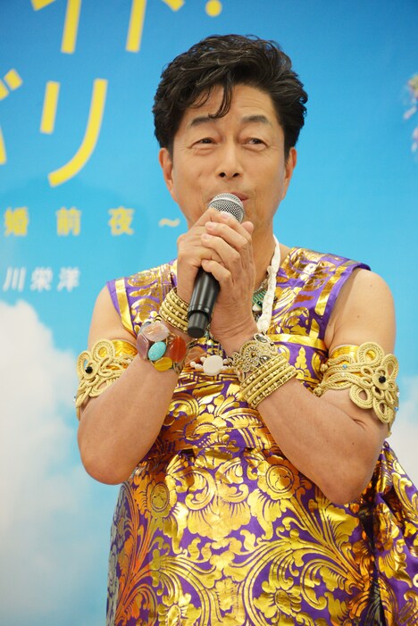 「ミッドナイト・イン・バリ～史上最悪の結婚前夜～」製作発表より。中村雅俊