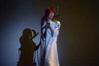 舞台「BRAVE10」ゲネプロより、櫻井圭登演じる由利鎌之介。