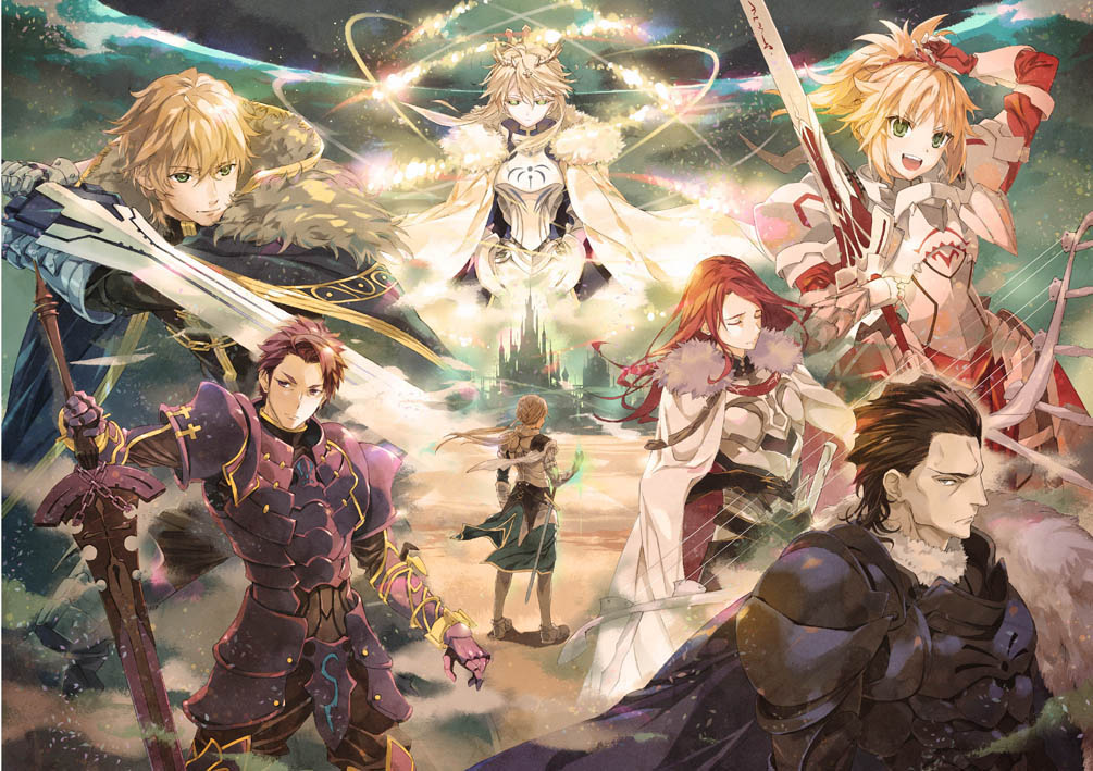 「Fate/Grand Order THE STAGE -神聖円卓領域キャメロット-」細居美恵子による舞台イメージイラスト第2弾。