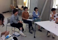 「手紙プロジェクト」稽古の様子。