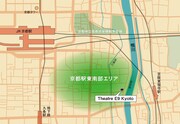 「Theatre E9 Kyoto」マップ