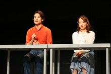 文学座附属演劇研究所本科第57期発表会「わが町」昼間部のゲネプロより。（撮影：宮川舞子）