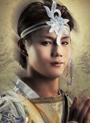 星璃演じる布丁（虹バージョン）。