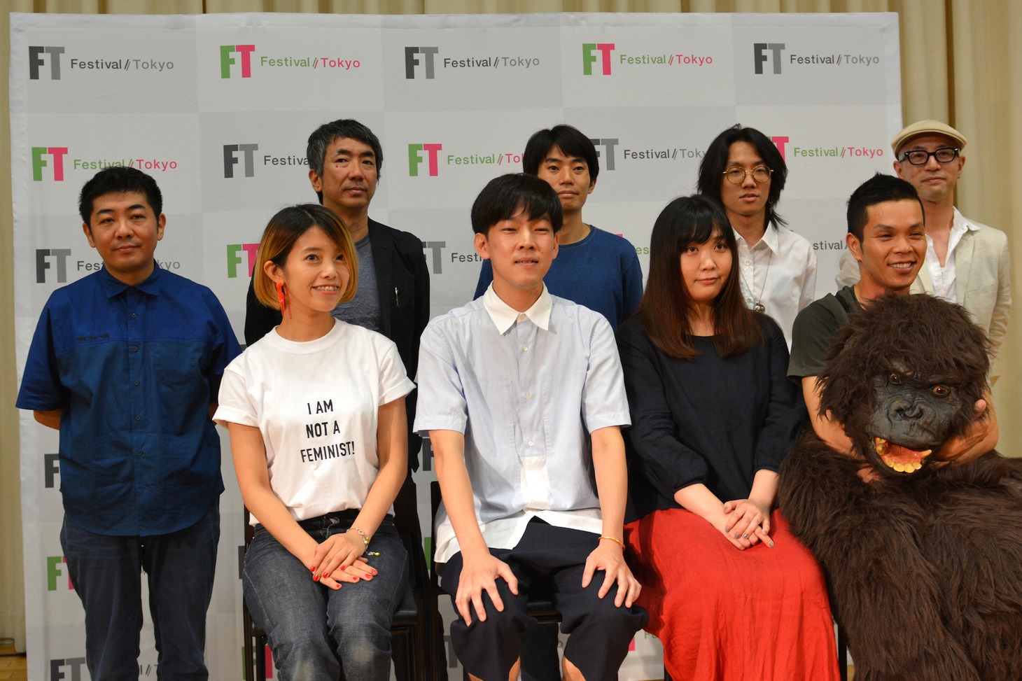 「フェスティバル/トーキョー17」の全プログラム発表記者会見より。