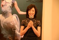 「舞劇『朱鷺』」制作発表記者会見より。草刈民代。