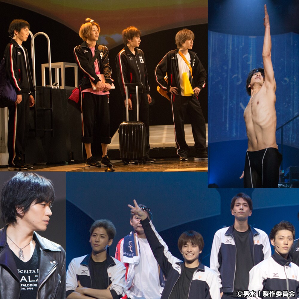 ドラマ＆舞台「男水！」写真展が8月にPARCOで、水着や小道具の展示も