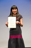 演出家賞を受賞した深堀絵梨。（撮影：青二才晃）