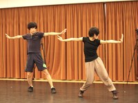KAAT Dance Series 2017 Nibroll結成20周年 KAAT×Nibroll「イマジネーション・レコード」稽古の様子。