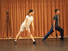 KAAT Dance Series 2017 Nibroll結成20周年 KAAT×Nibroll「イマジネーション・レコード」稽古の様子。