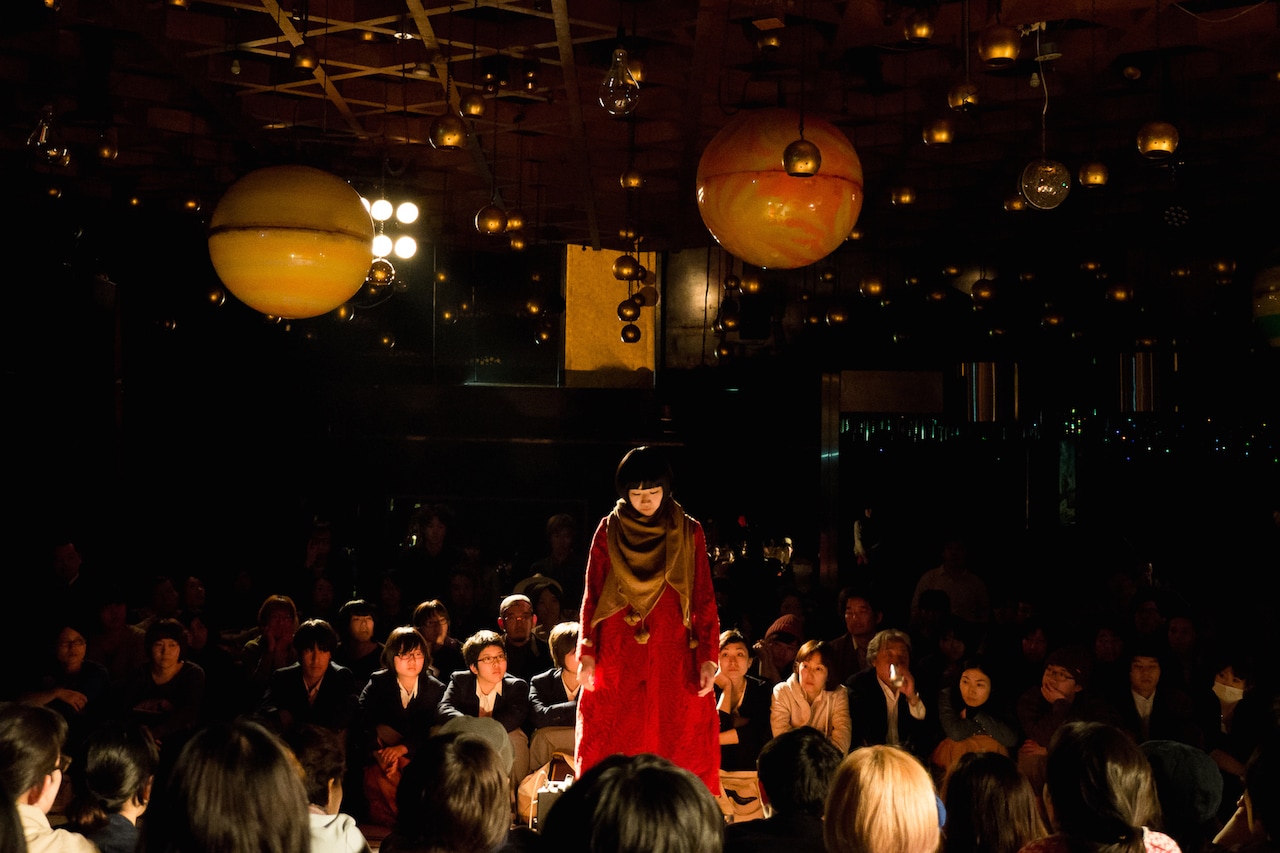 川上未映子×マームとジプシー「まえのひ」より。