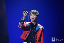 少年社中・東映プロデュース「モマの火星探検記」ゲネプロより。矢崎広演じるモマ。