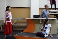 日本数学検定協会 Presents ミュージカル「スコア！」公開稽古より。