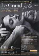 「『ル・グラン・ガラ2018』～パリ・オペラ座バレエ団トップダンサーたちによる華麗なる宴～」仮チラシ表