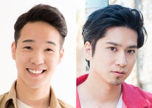 左から福島海太、滝口幸広。