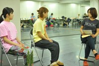 キ上の空論「青の凶器、青の暴力、手と手。この先、」稽古より。