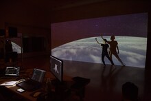 enra「VOYAGER」公開稽古の様子。(c)岩村美佳