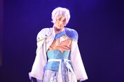 橋本全一演じる明智光秀。