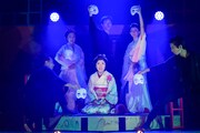 ミュージカル「『しゃばけ』弐 ～空のビードロ・畳紙～」ゲネプロより。（撮影：鏡田伸幸）