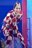 ミュージカル「『しゃばけ』弐 ～空のビードロ・畳紙～」ゲネプロより、藤原祐規演じる屏風のぞき。（撮影：鏡田伸幸）