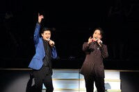 「I Love Musical」より、左から泉見洋平と渡辺大輔。（撮影：宮川舞子）