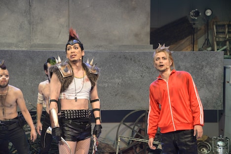 舞台「北斗の拳―世紀末ザコ伝説―」ゲネプロより。