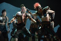 舞台「北斗の拳―世紀末ザコ伝説―」ゲネプロより。