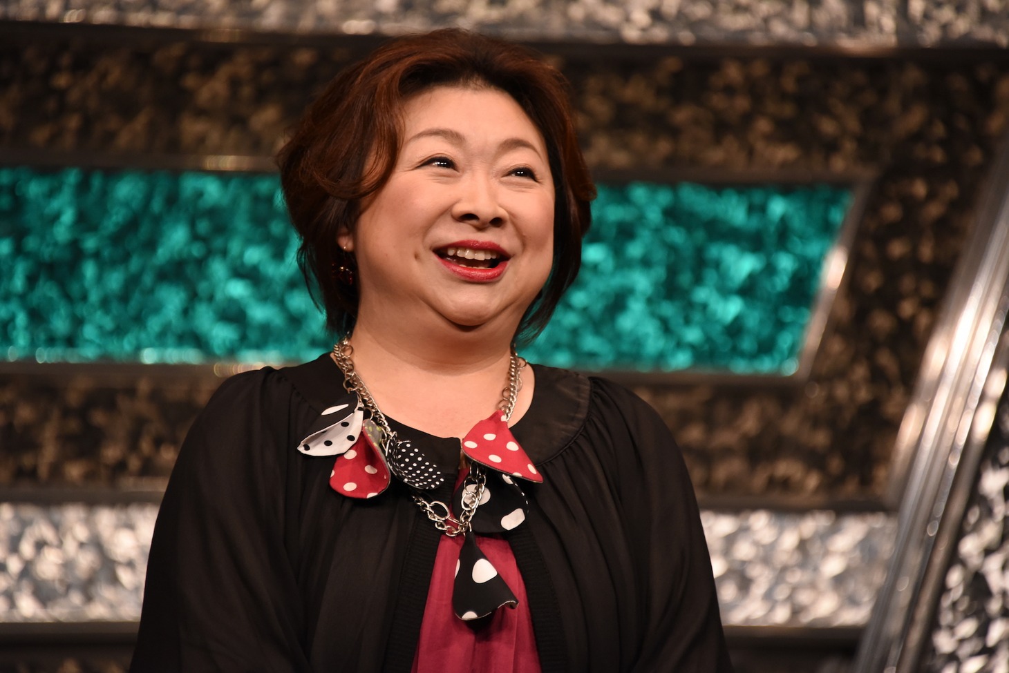 「夫婦漫才」製作発表より。竹内都子