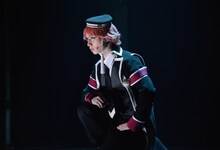 「王室教師ハイネ-THE MUSICAL-」ゲネプロより、植田圭輔演じるハイネ。